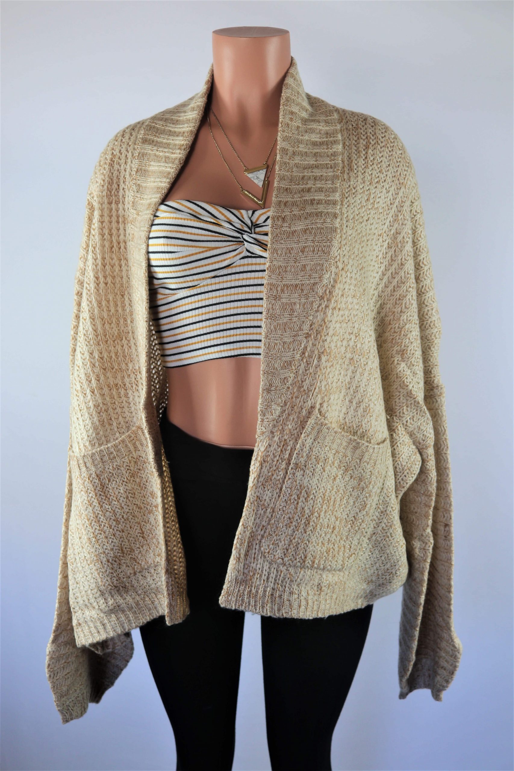 Nude Cardigan