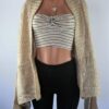 Nude Cardigan