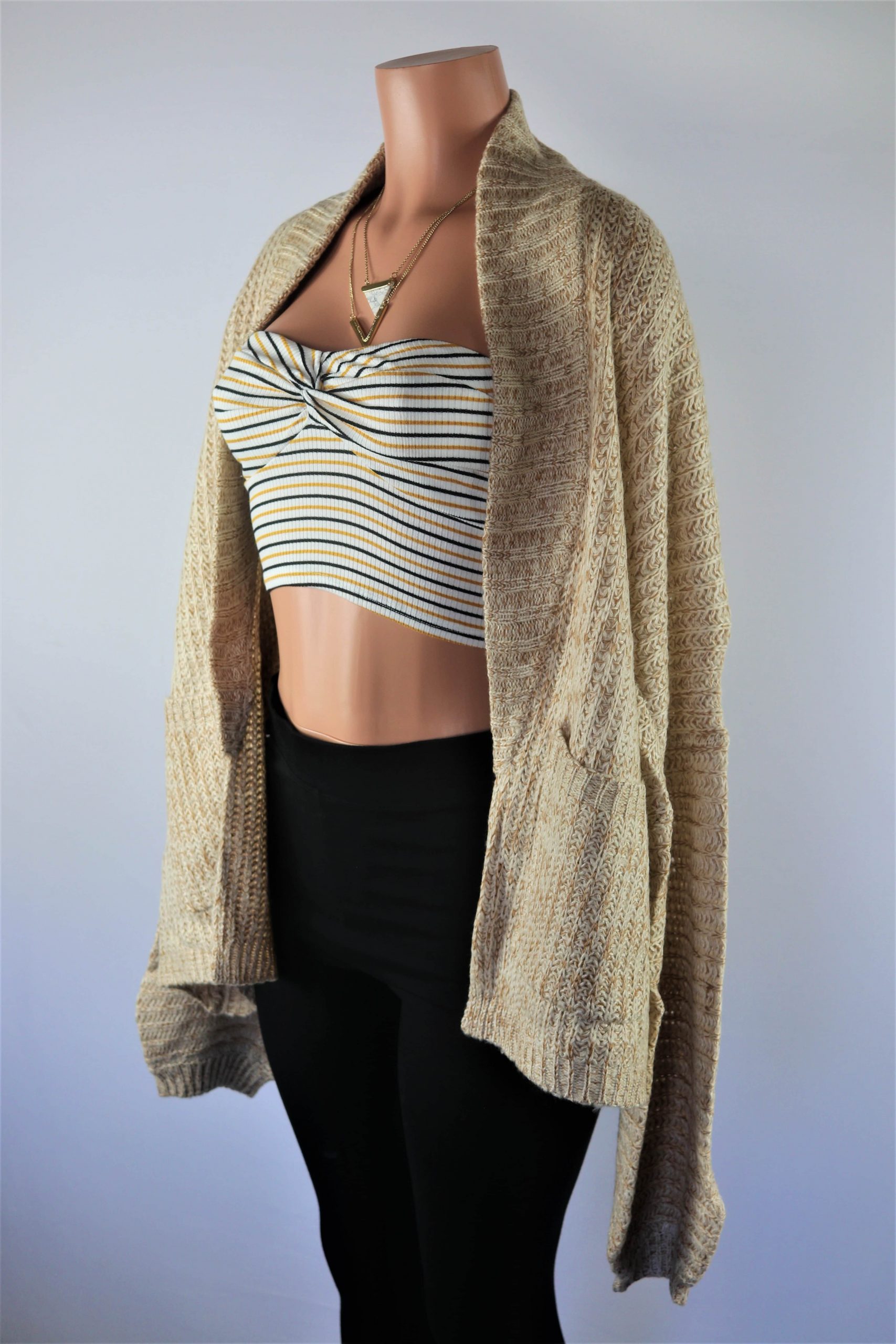 Nude Cardigan