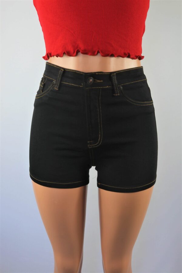 Black Justine Shorts