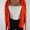 Orange Cardigan