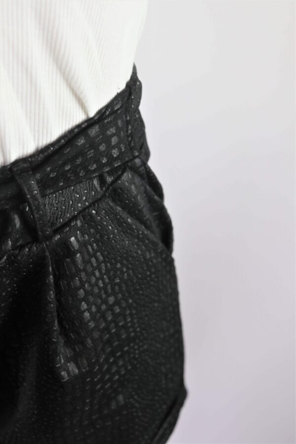 Oversize Croc Shorts