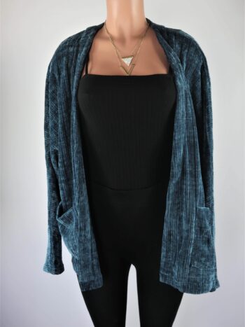 Teal Cardigan