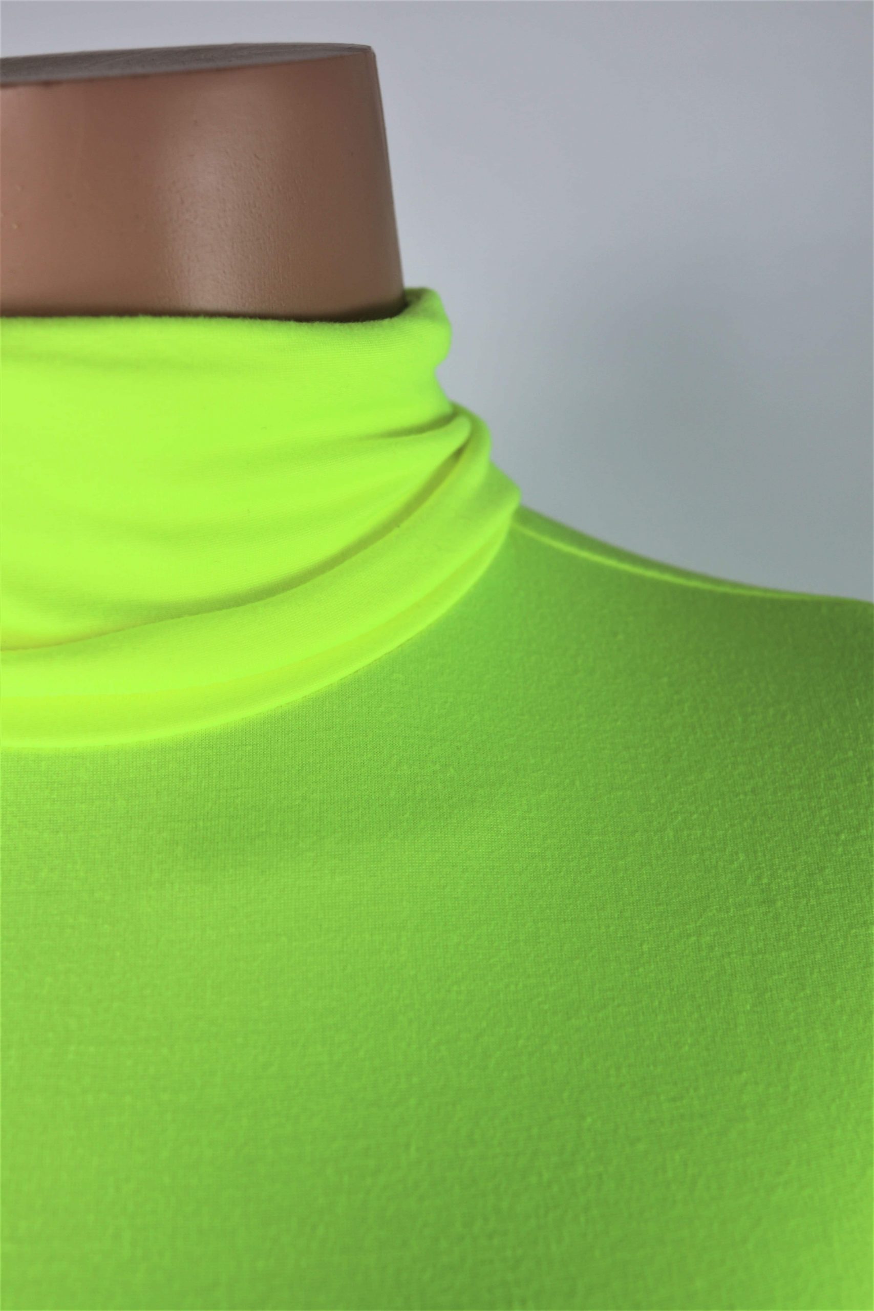 Turtleneck Neon Crop Top Final Sale NeedMyStyle