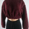 Chyann Teddy Crop Sweater Top