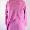 Pink Plated Cardigan