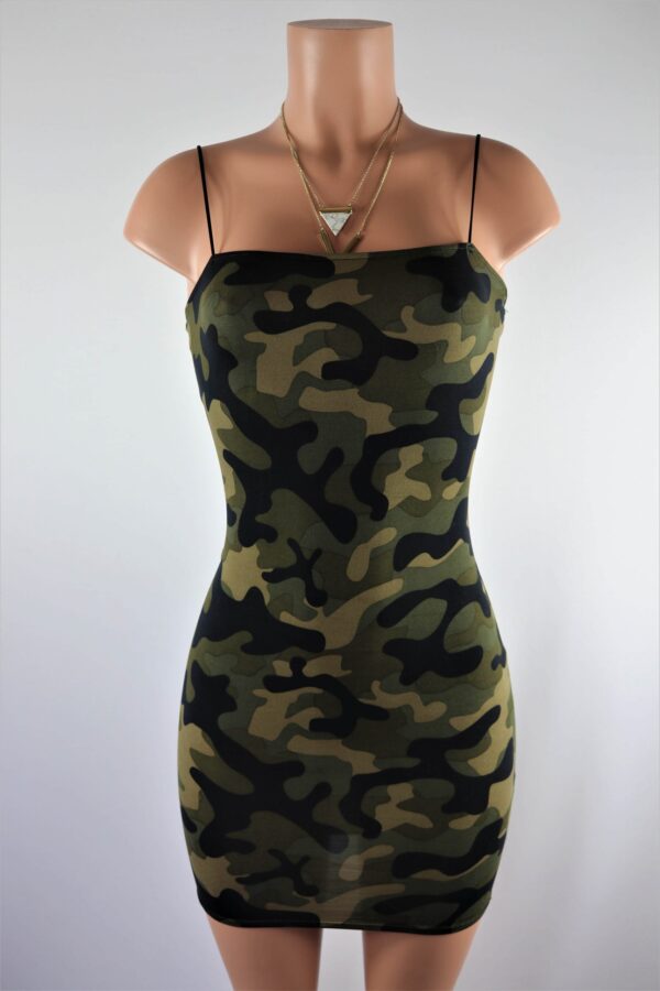 Olive Camo Dress