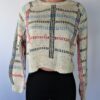 Plaid Crop Sweater