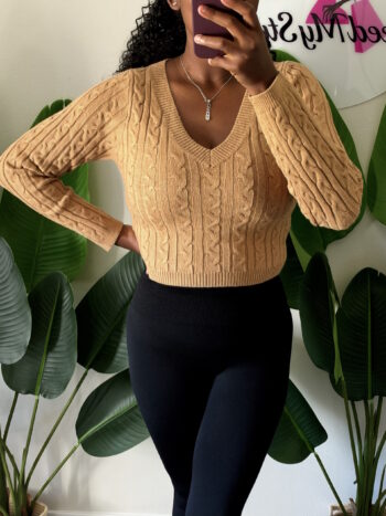 Taupe Crop Top Taupe Crop Top