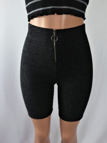 Circle Zipper Biker Shorts Circle Zipper Biker Shorts
