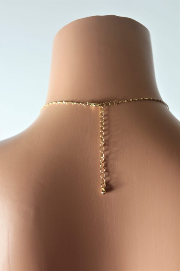 Cross Drop Necklace