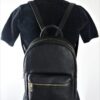 Faux Leather Backpack