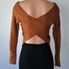 Lace Up Sweater