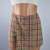 Plaid Skort