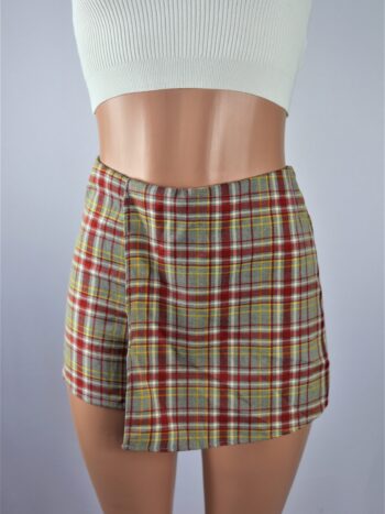 Plaid Skort Plaid Skort