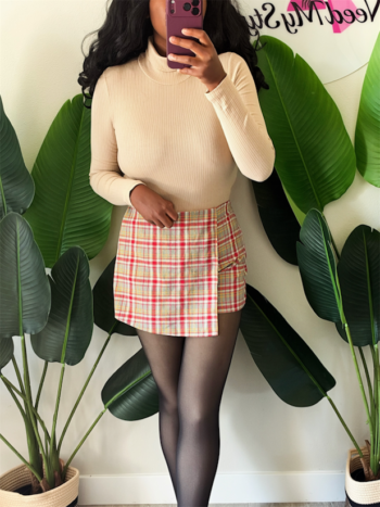Plaid Skort Plaid Skort