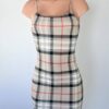 Marissa Plaid Dress