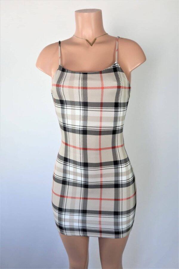 Marissa Plaid Dress