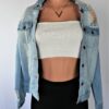 Distressed Jean Jacket