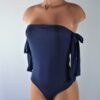 Off the Shoulder Tied Suit - Final Sale