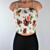 Floral Smocked Crop Top
