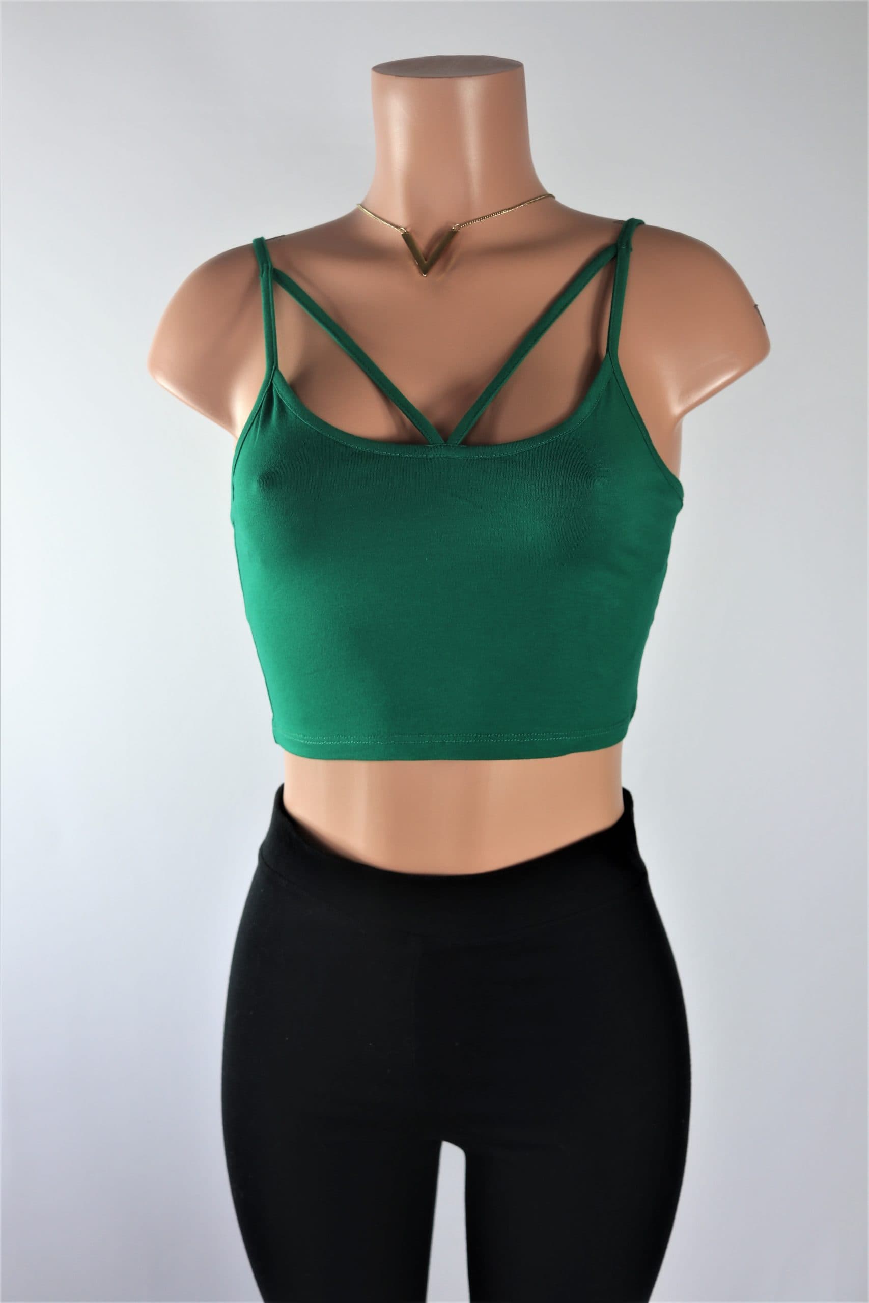 Caged Crop Top Stylish caged crop top bralette in 9 colors