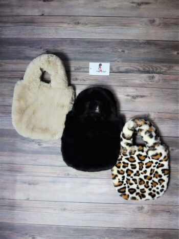 Faux Fur Mini Tote bag