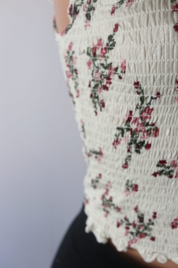 Gina Floral Crop Top - Final Sale