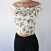 Gina Floral Crop Top - Final Sale
