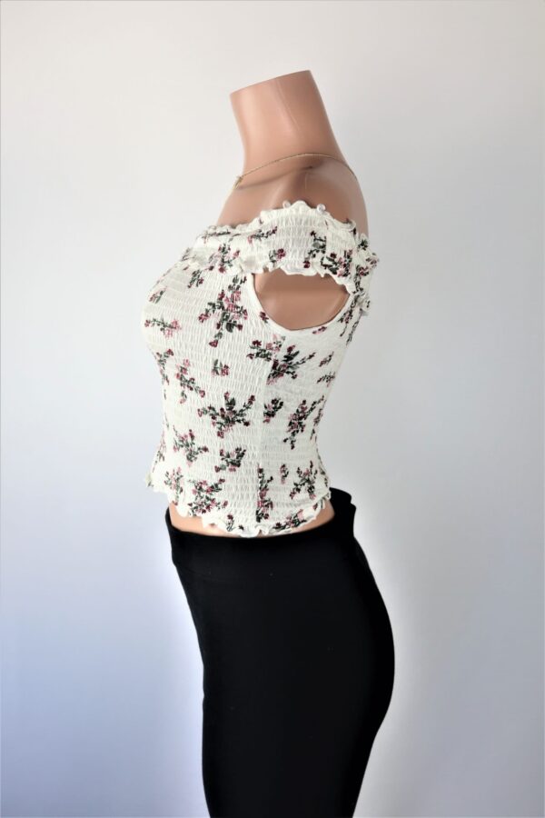 Gina Floral Crop Top - Final Sale