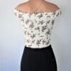 Gina Floral Crop Top - Final Sale