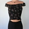 Gina Floral Crop Top