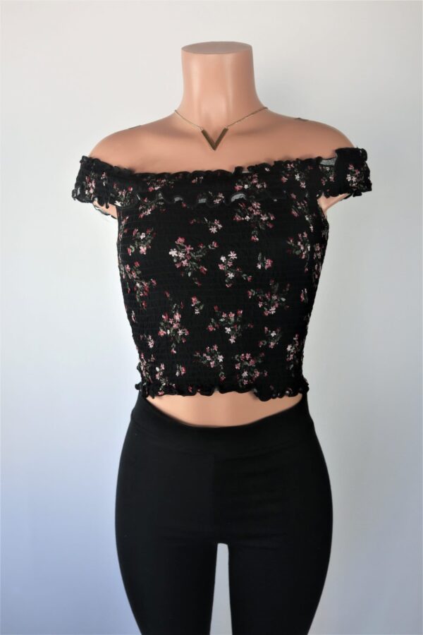 Gina Floral Crop Top