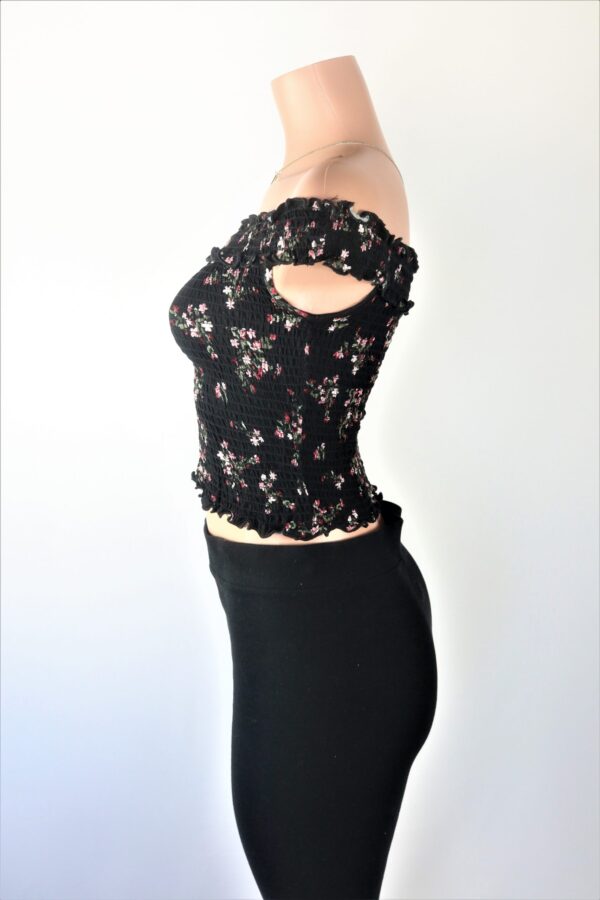 Gina Floral Crop Top - Final Sale