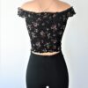 Gina Floral Crop Top - Final Sale