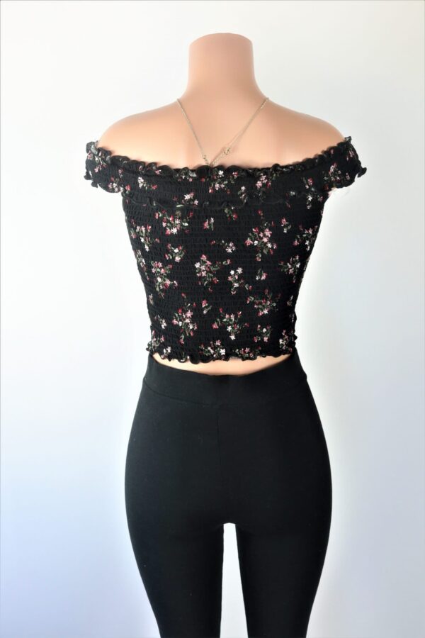 Gina Floral Crop Top - Final Sale