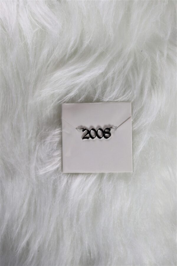 2008 Birth Year Necklace