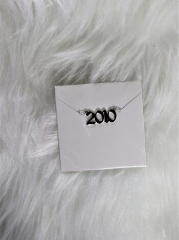 2010 Birth Year Necklace
