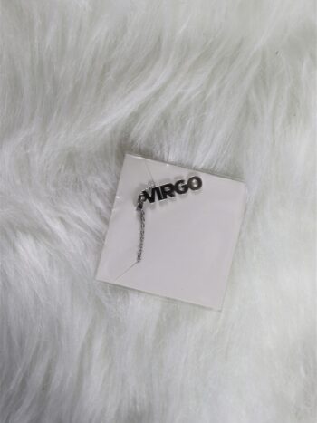 Virgo Zodiac Sign Necklace