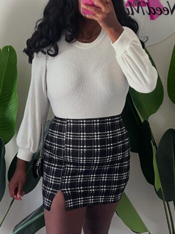 Hannah Plaid Skirt1 Hannah Plaid Skirt