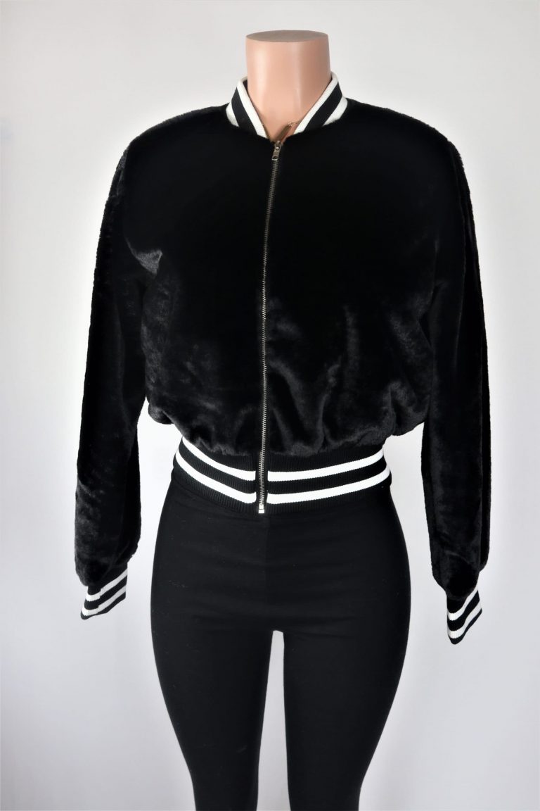 Faux Fur Bomber Jacket NeedMyStyle
