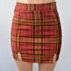 Riley Plaid Skirt