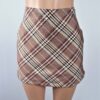 Bridget Plaid Skirt