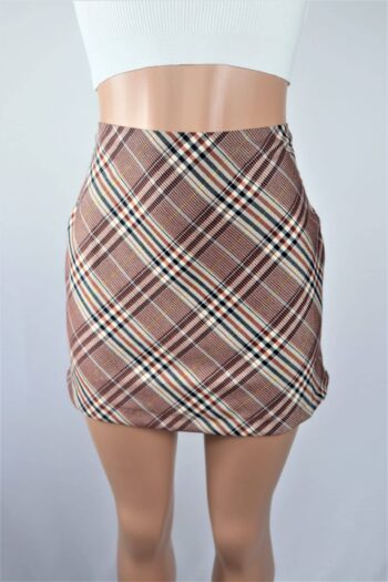Bridget Plaid Skirt