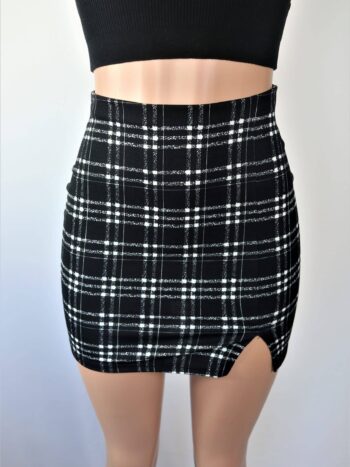 Hannah Plaid Skirt
