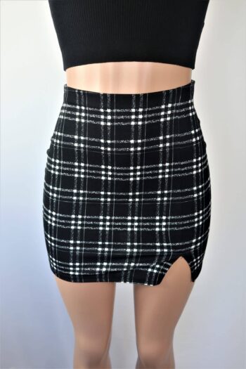 Hannah Plaid Skirt