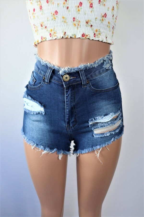 Tray Ripped Shorts