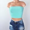 Simple Tube Crop Top