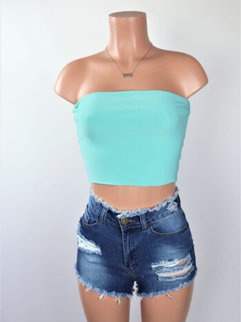 Simple Tube Crop Top