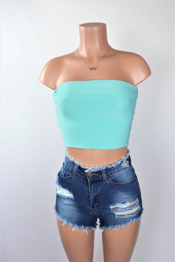 Simple Tube Crop Top